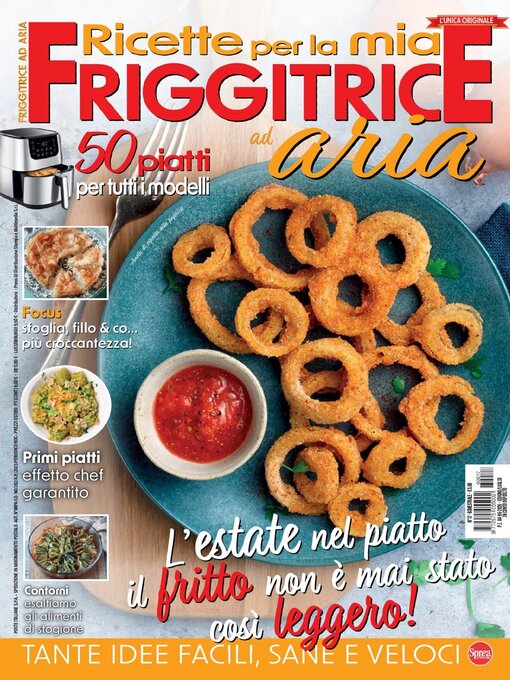 Cover image for Ricette per friggitrici ad aria